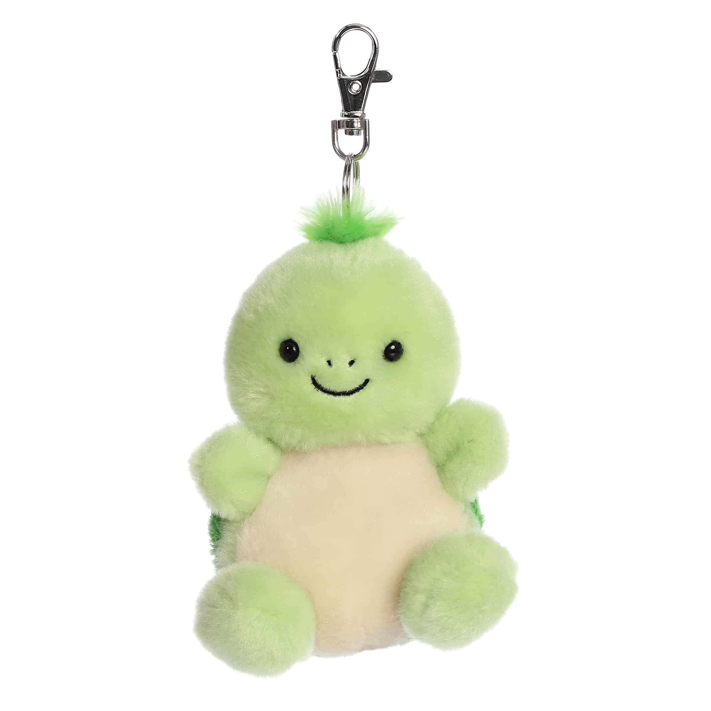 Peluche Tiny Turtle à clipser Palm Pals Aurora verte de 10cm - 6
