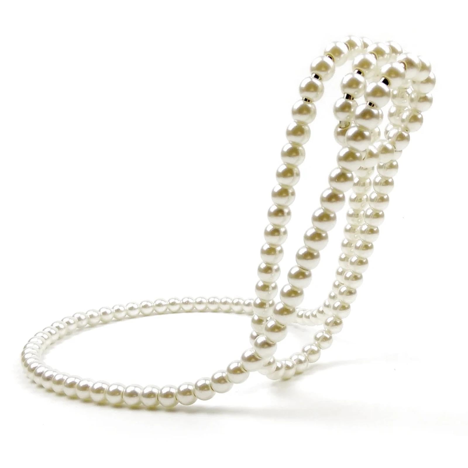 OWKAY Porte-bouteilles flottant avec collier de perles - Décoration d'intérieur ou de bureau