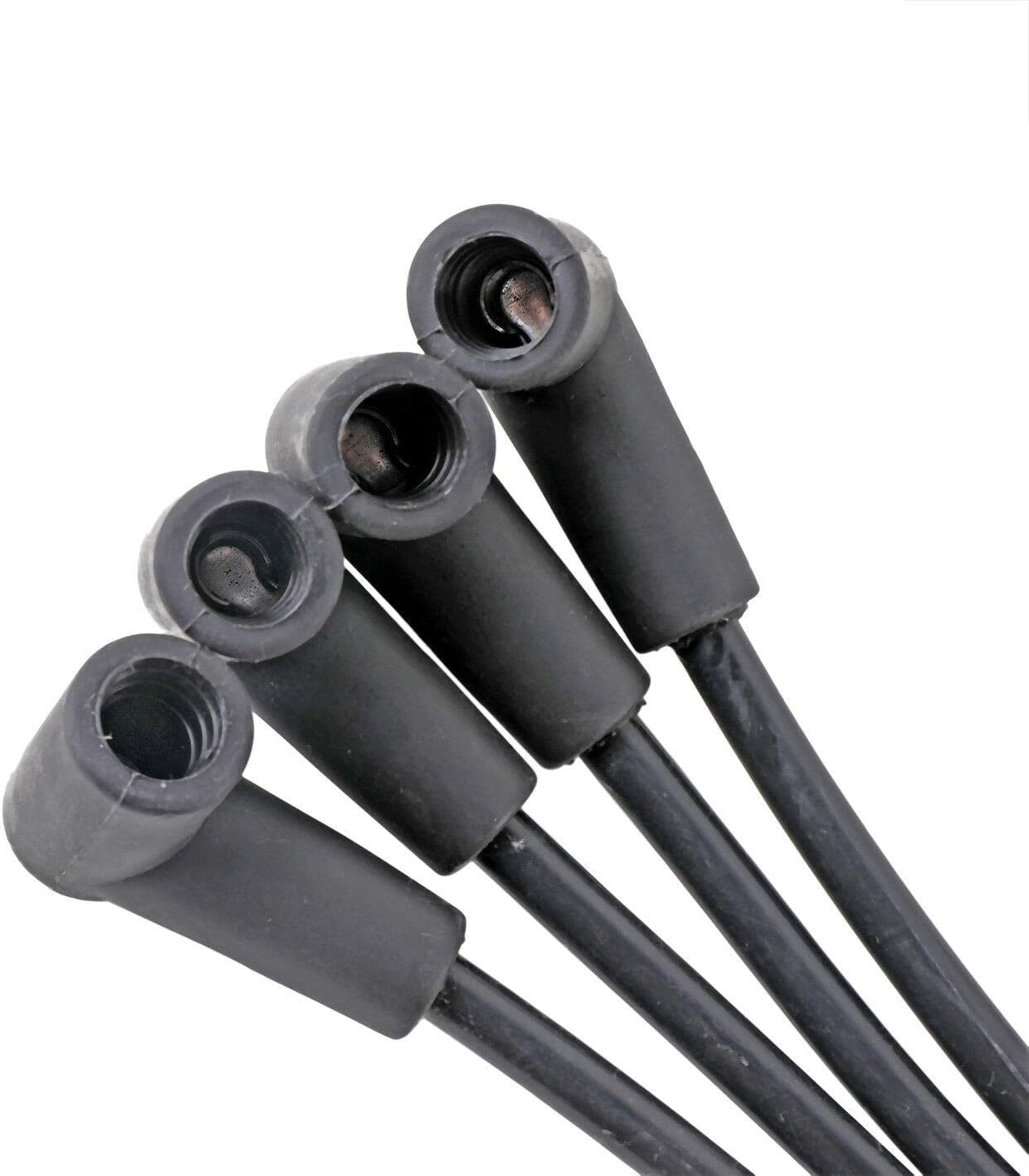 Ignition Spark Plug Wires 7mm 4PC Set for 98-03 Chevy S10 for 93-97 Cavalier for 94-95 98-03 GMC Sonoma for 93-96 Buick Century for 98-00 Isuzu Hombre L4 2.2L