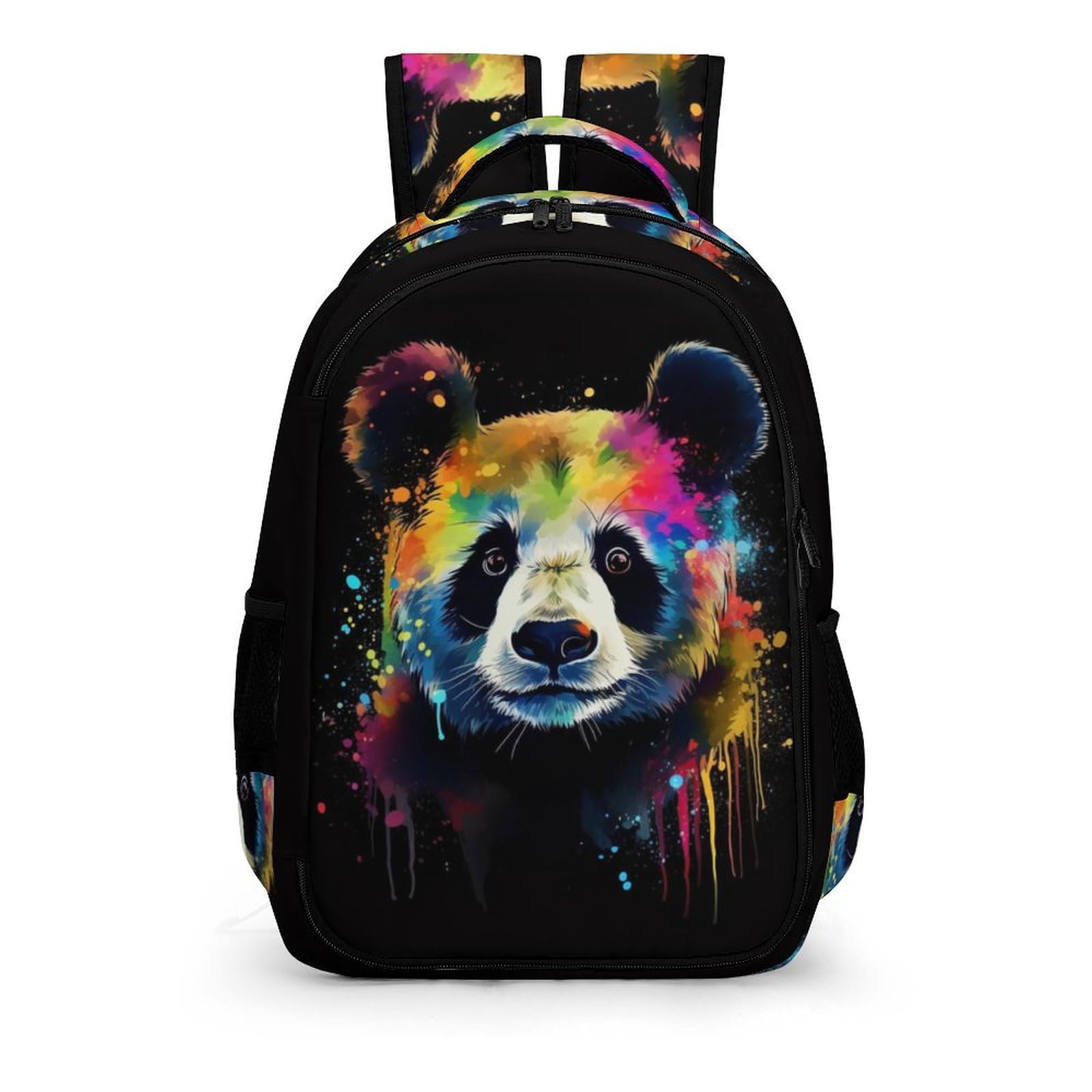 TPISLI Boys Girls Children's Backpack with Colorful Panda, Kids Little Backpacks Toddler Rucksack Animal Panda Schoolbag Bookbag