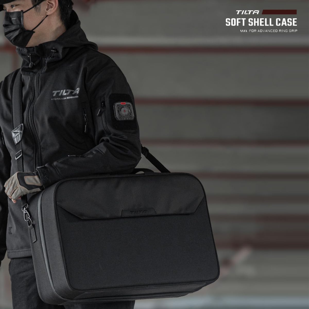 Tilta Custodia Soft Shell per Advanced Ring Grip, Nero, Nero, Costruito nel