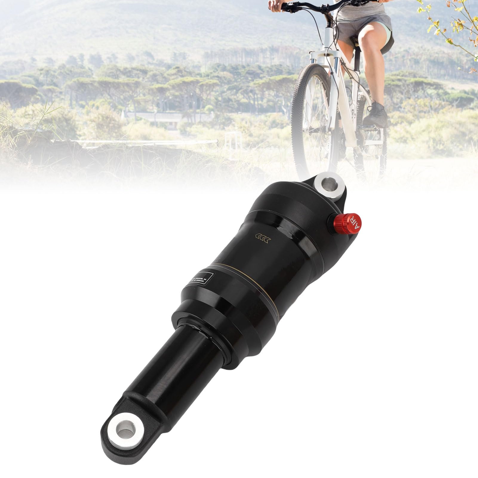 Amortiguador Trasero de Bicicleta 165mm, Absorbedor de Presion