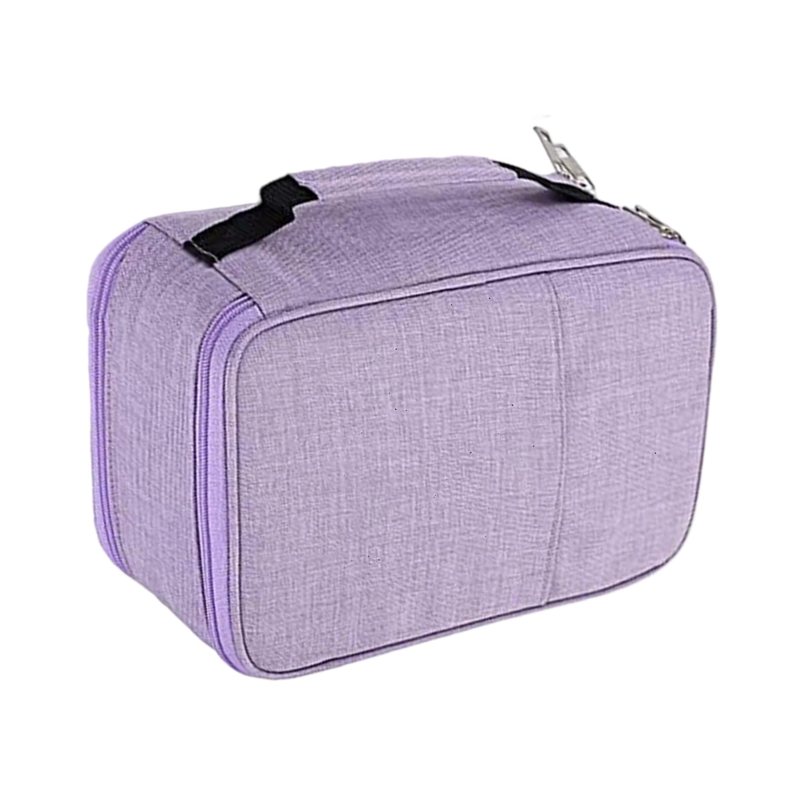 PURPLELILY Astuccio con 300 scomparti, grande capacità, per matite colorate, organizer per matite colorate, Viola, Bellezza di massa