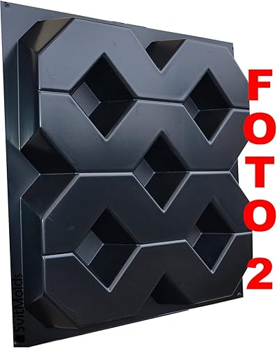 Miniatura 2 de Moldes de hormigón DIY Hierba Bloque de pavimentación de hormigón Adoquines de hormigón y adoquines S62