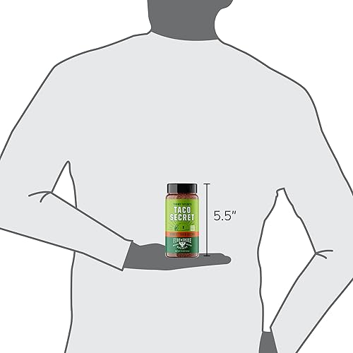 Miniatura 8 de Fire & Smoke Society Taco Secret - Mezcla de condimentos para tacos  Botellas XL  Mezcla de condimentos para fajita, carnitas, carne, mezcla de