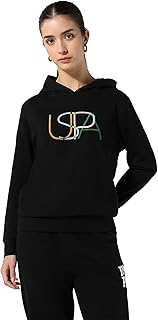 u.s. polo assn. Women Brand Embroidered Sweatshirt (UWAW25SWS219_Black_S)-picture-12