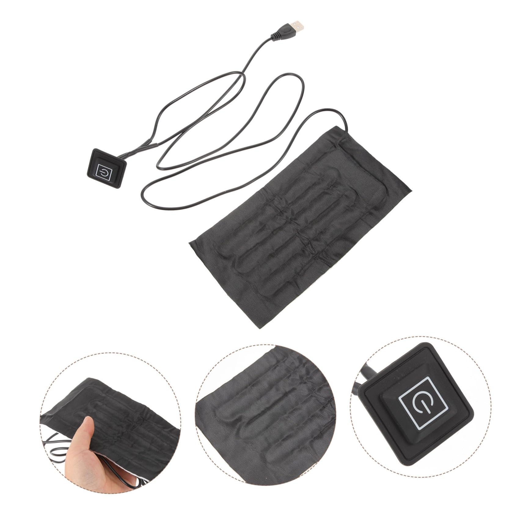 TOYANDONA 5 Stück Heizmatte für Pflanzen USB Beheizte Pflanzmatte Keimung und Wurzelbildung Bedienen Gartenliebhaber und Pflanzenpflege