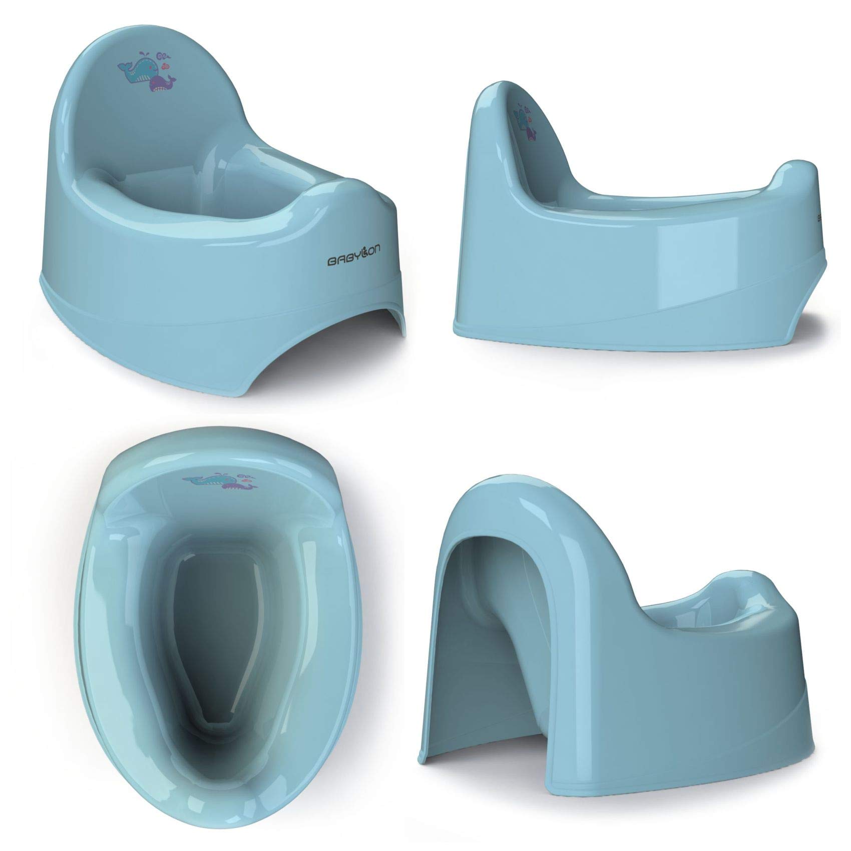 BABYLON Nautilus Töpfchen baby, Nachttopf für kinder, 2 Set, Blau