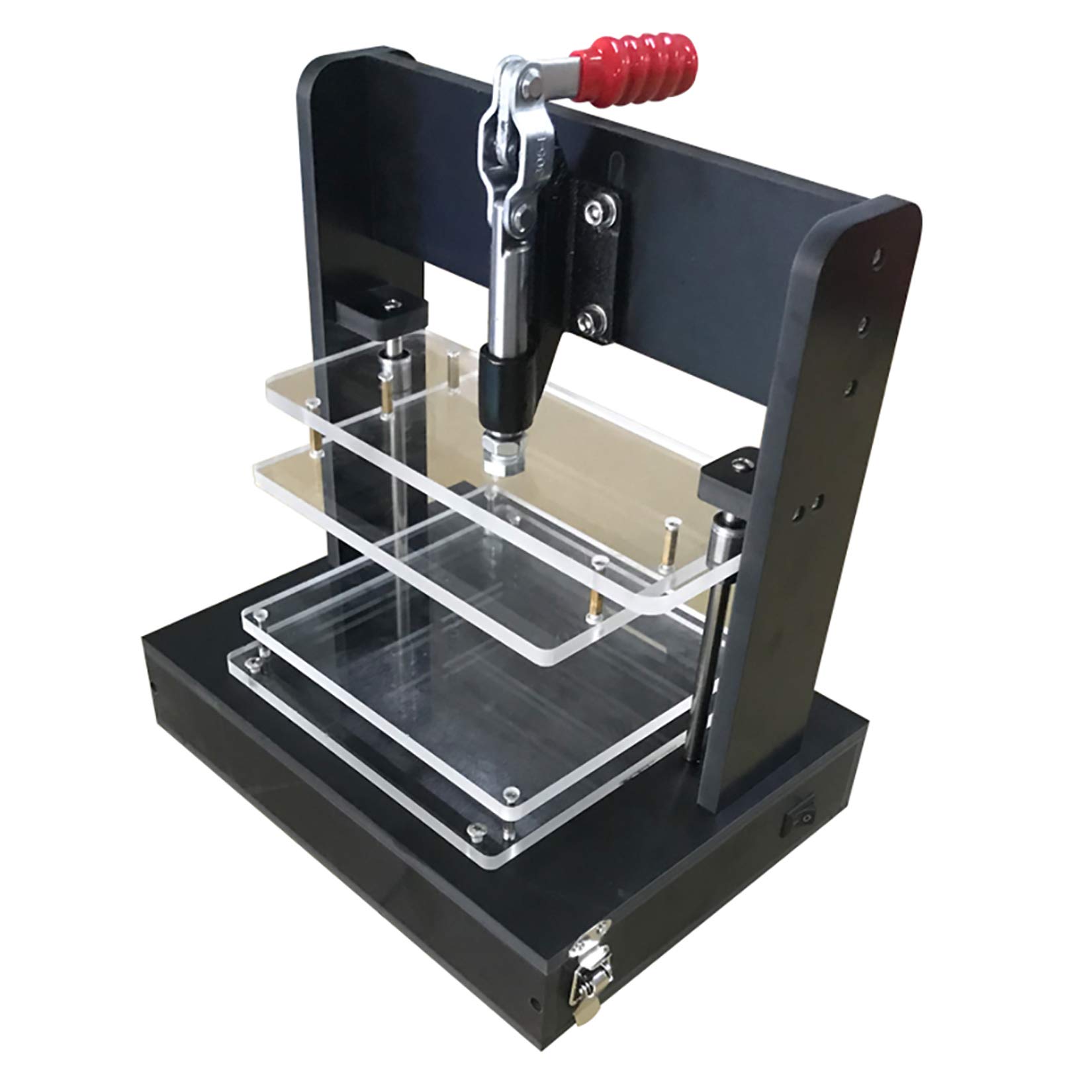 Toplionace PCBA Test Rack PCB Universal Embryo Frame Rack Placa de Circuito Accesorio de Prueba Jig (con 4 Tableros Acrílicos)