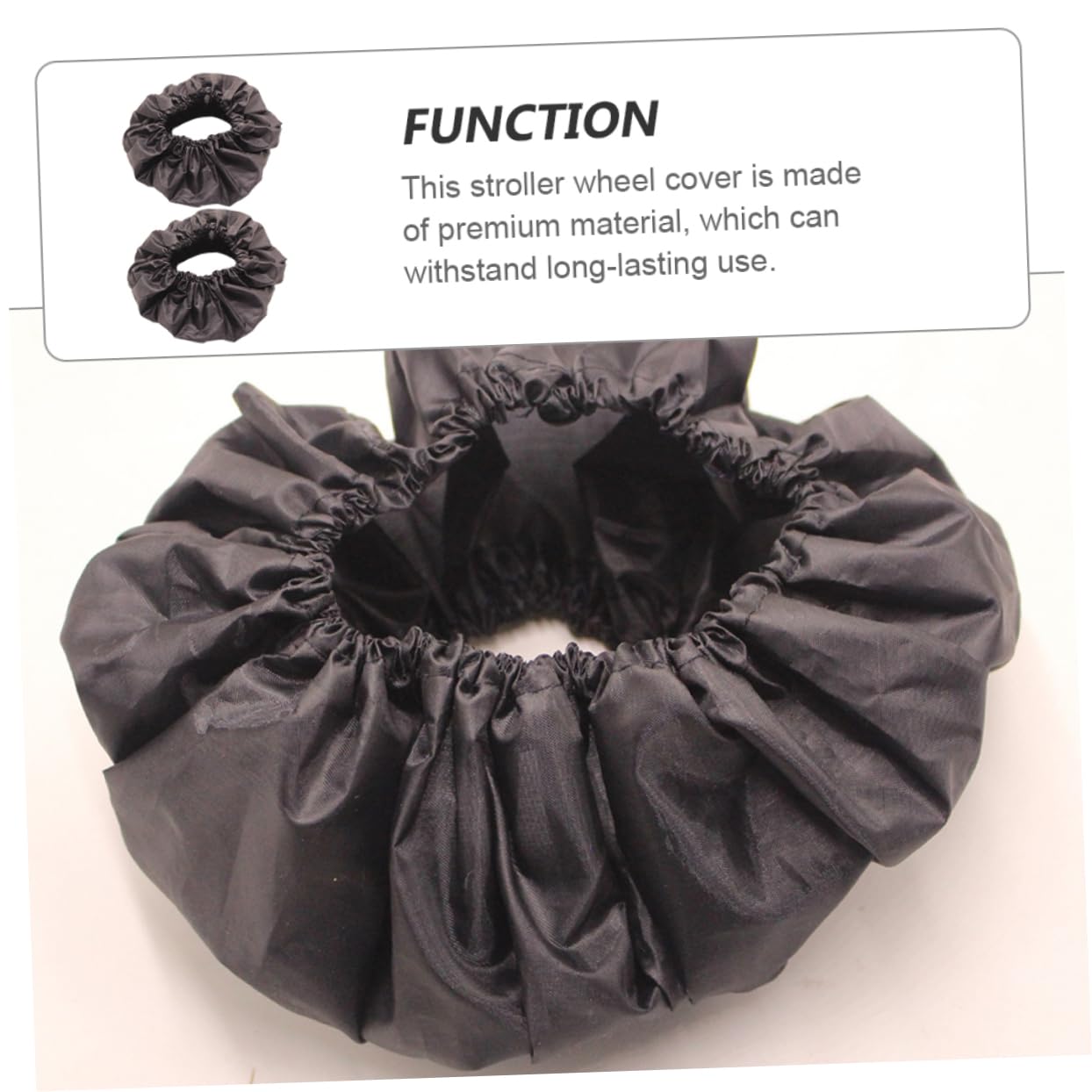 Hohopeti Stroller Wheel Protector Covers 2 Pack Protect Your Stroller Wheel from Mess