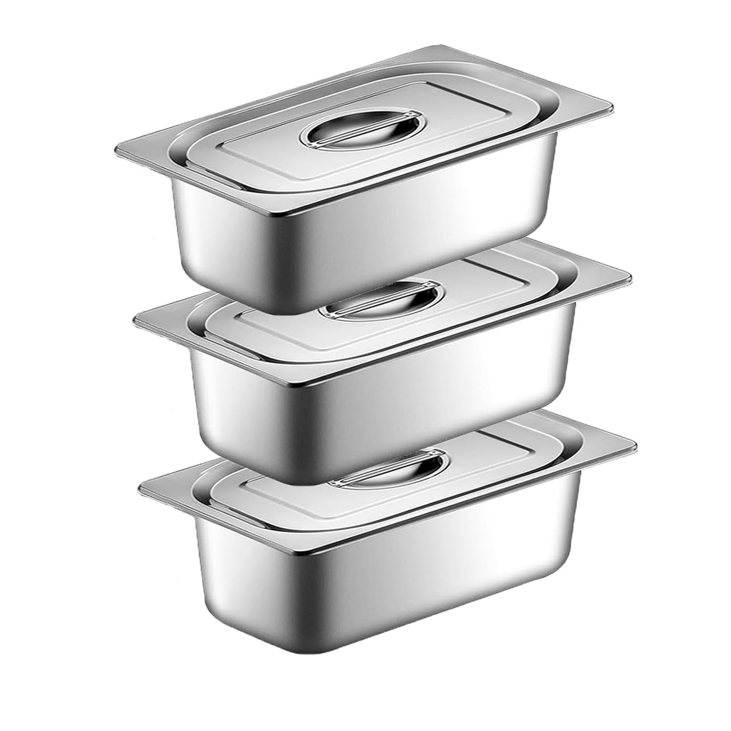 Natsan-Paslanmaz Çelik Gastronom Küvet GN 1/2-65 (32,5 x 26,5 x 6,5 CM Natsan-Paslanmaz Çelik Gastronom Küvet GN 1/2-65 (32,5 x 26,5 x 6,5 CM