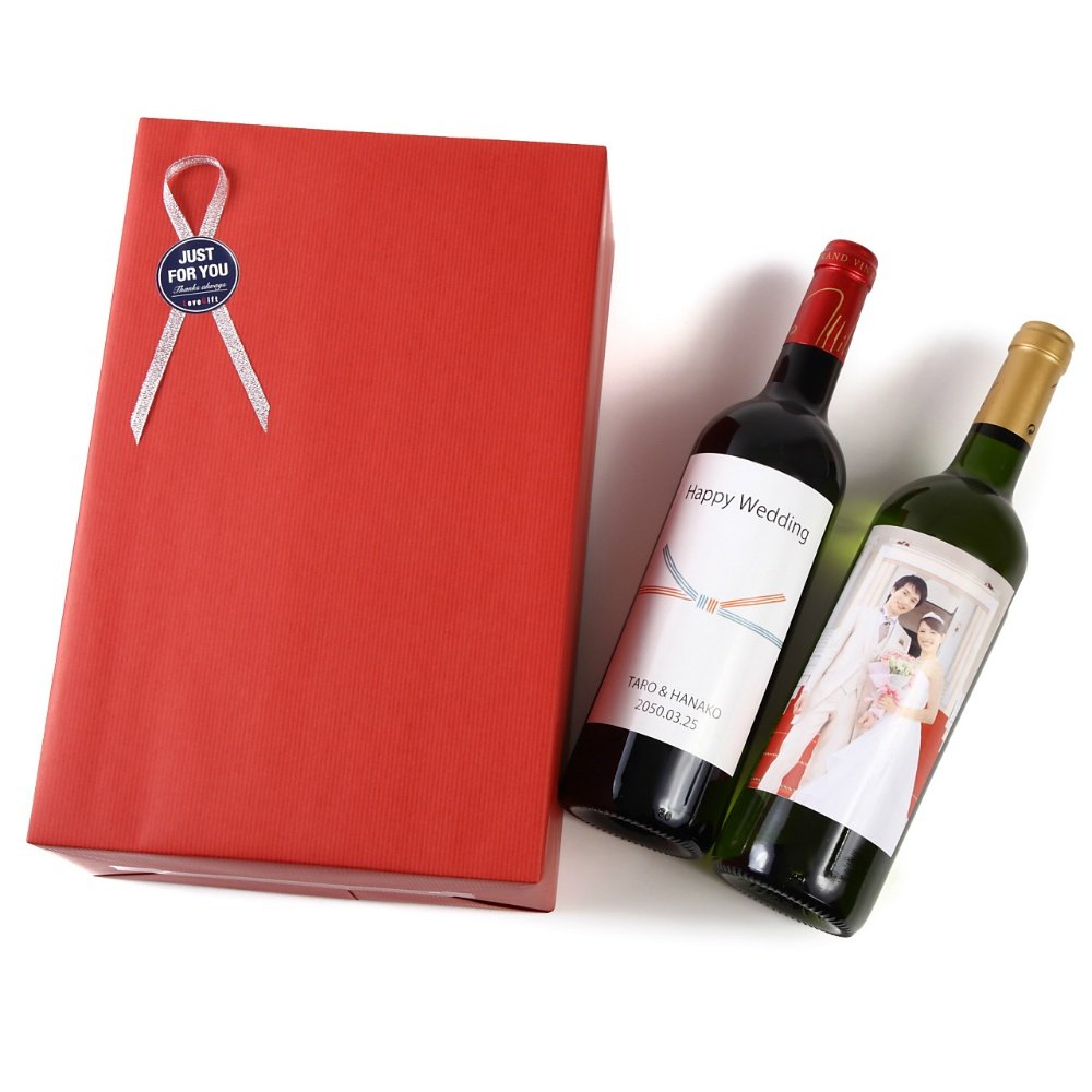 Amazon.co.jp: 名入れ 名前入り オリジナルラベル ワイン 酒