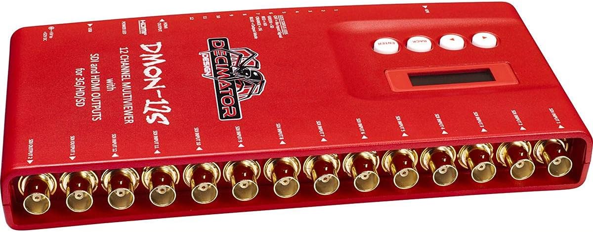 Exсluѕіvе Dіѕсоunt 70% Prісе Decimator DMON-12S 1 to 12 Channel Multi-Viewer with SDI and HDMI Outputs for 3G/HD/SD and Custom Layouts
