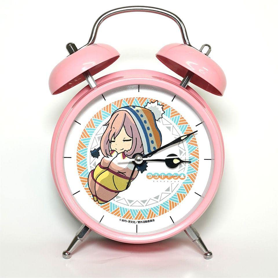 Amazon.co.jp: ゆるキャン△目覚まし時計2個セット!なでしこ&志摩リン