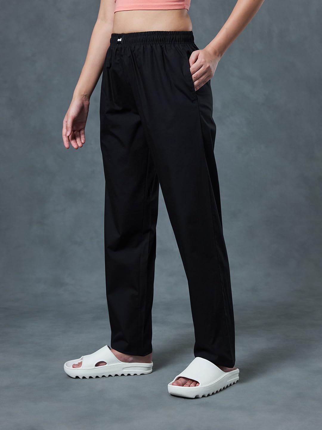 Bewakoof Pijama de algodón 100% popelina de ajuste regular para mujer