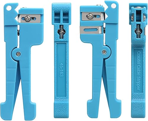Miniatura 2 de Herramienta de corte de fibra óptica 45-163 Pelacables de cable coaxial Pelacables de fibra óptica Tubo de amortiguador de chaqueta Stripper cable