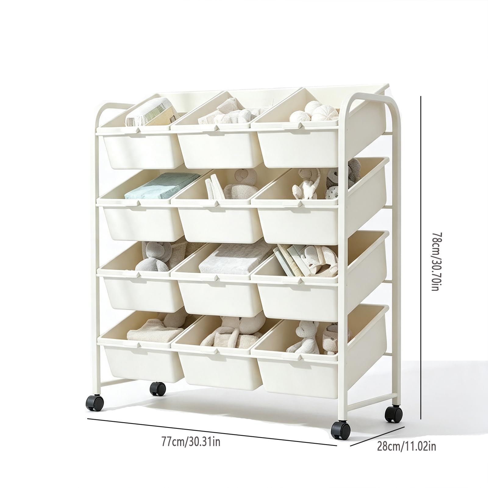 Organizer Spazioso La Cameretta Scaffale Giocattoli E Libri Bambini