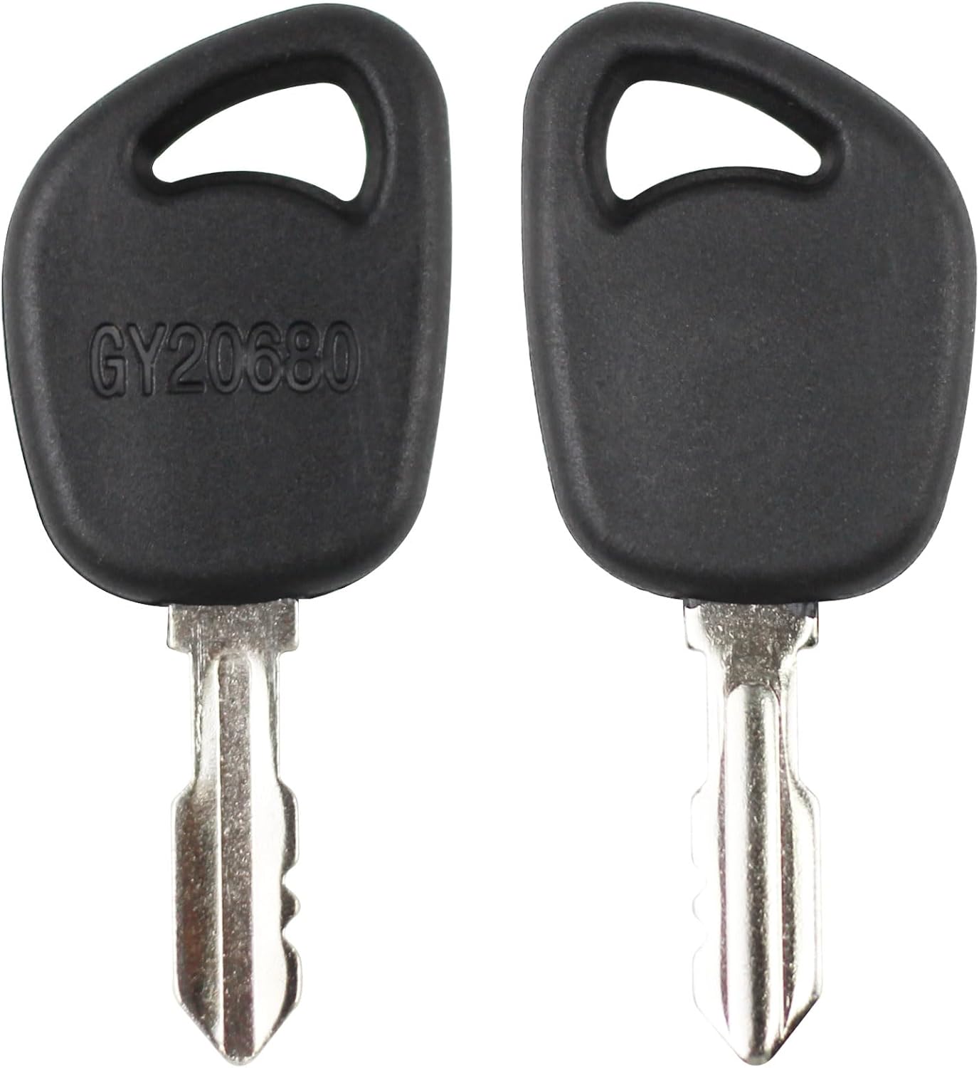 6PCS Lawn Mower Ignition Keys GY20680 Replacement for Jo-hn Deere 1026R 2025R 2026R LA LT SST X Series 1026R L100 L108 L111 L118 L130 LA125 LA130 LA135 LT150 LT155 D110