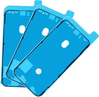 3pcs OEM Screen Adhesive Tape Strips OLED Display Sealing Adhesive Replacement for iPhone Xs 5.8 Inch,Front Housing Frame Waterproof Pre-Cut Seal Stickers for iPhone Xs Black