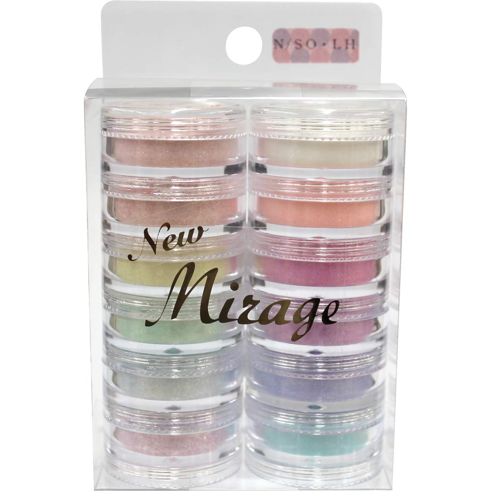 Amazon | ミラージュ カラーパウダー N/SO・LH 12色セット | Mirage
