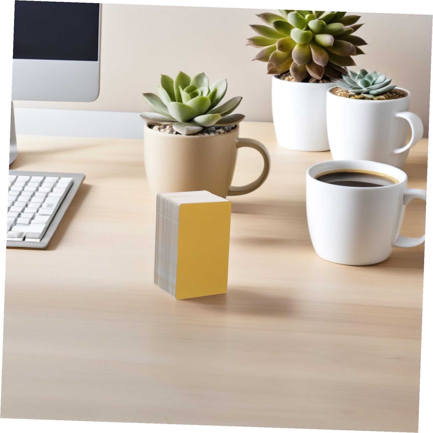 Homoyoyo 200 Tarjetas de Visita de Metal Dorado para Grabado Láser, Aleación de Aluminio, Lienzo en white para Estampado, Ideales para Eventos Corporativos y Networking