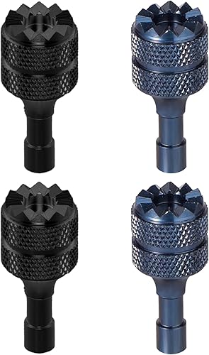 4 unidades de palos de control de dron, accesorios de repuesto desmontables compatibles con DJI Mini 3 Pro Drone DJI RC (azul, negro)