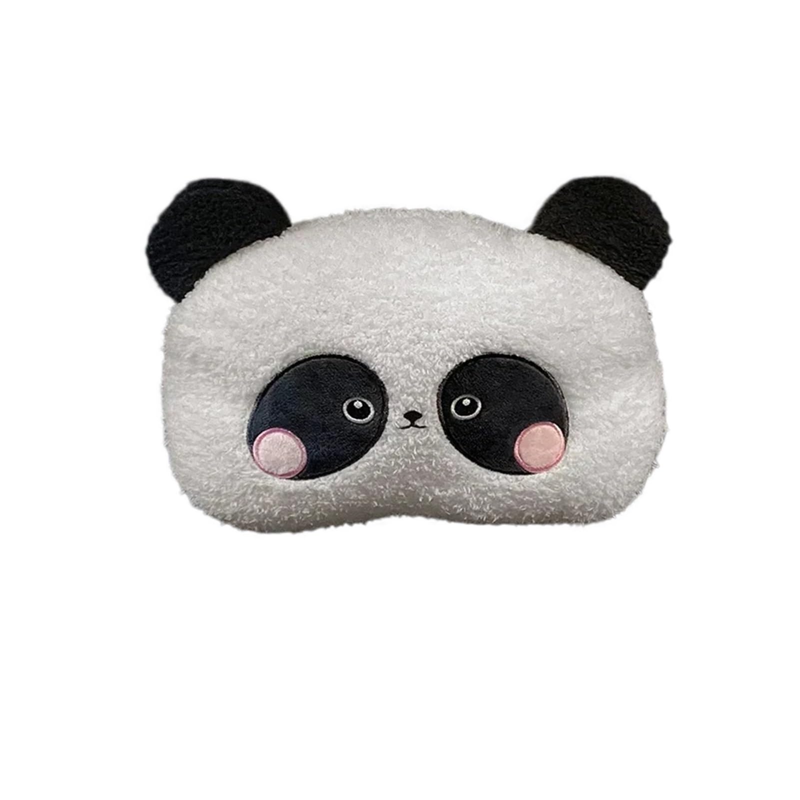 cojín para Coche Cojín Asiento Coche Verano Seda Hielo Panda Dibujos Animados(Neck Pillow)