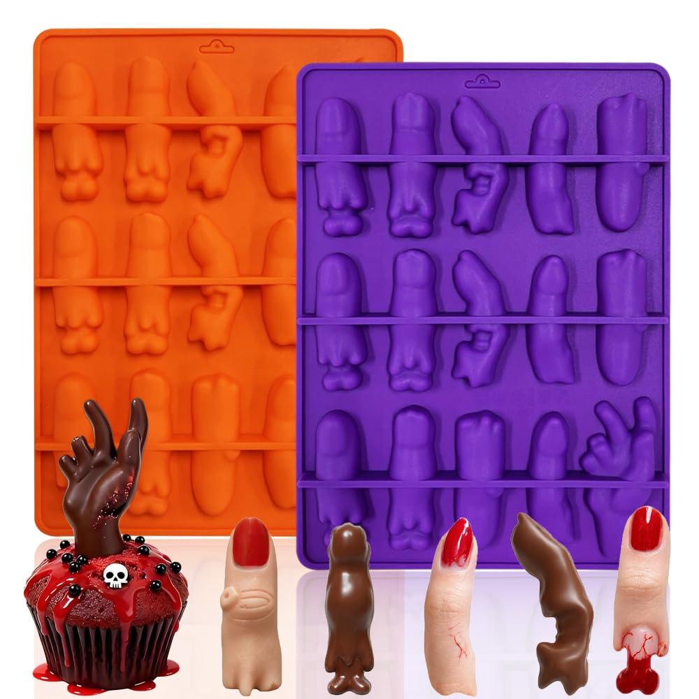 Moules à gâteau d'Halloween en silicone pour bougie chocolat et savon