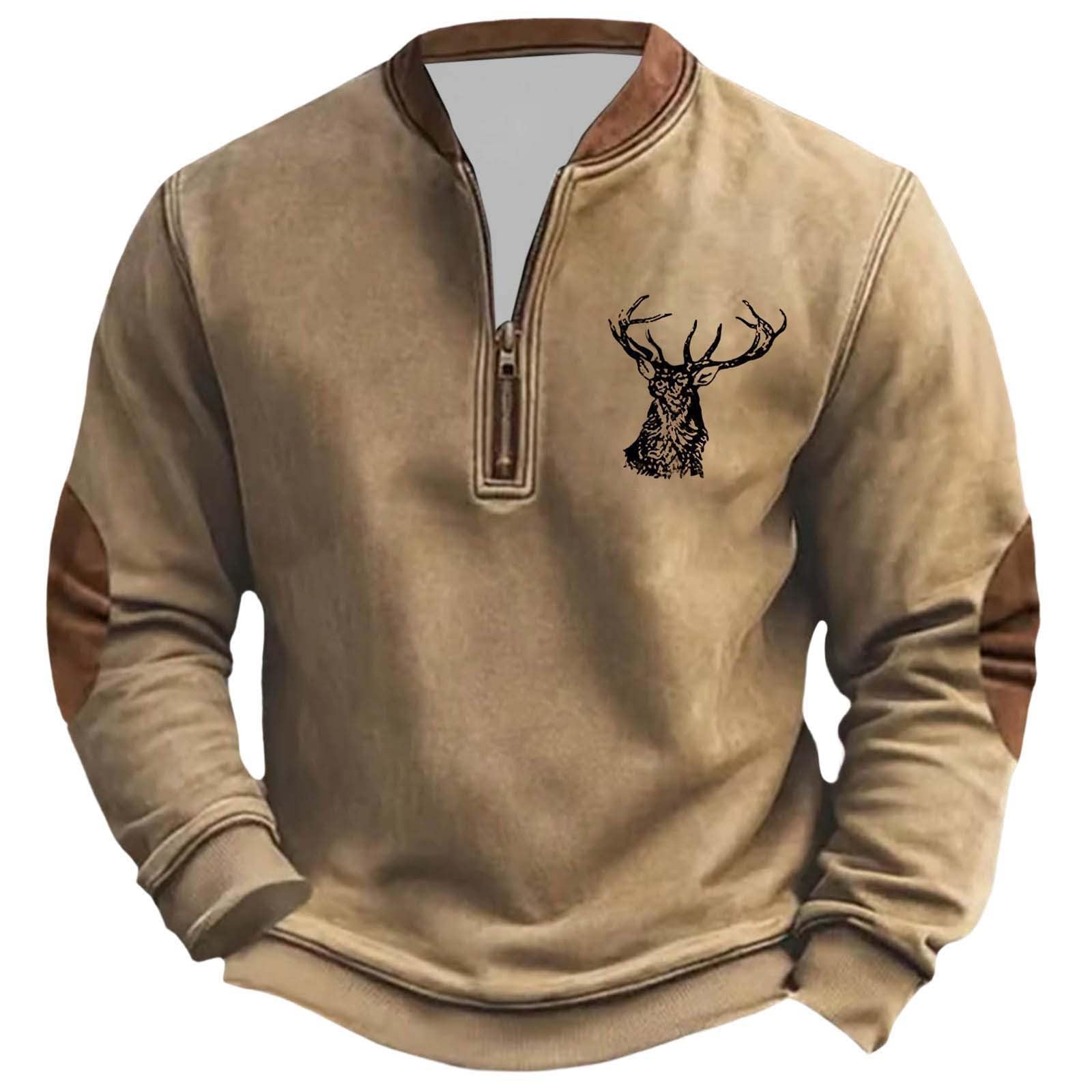 Pull d'hiver imprimé manches longues col rond polaire douce chaude