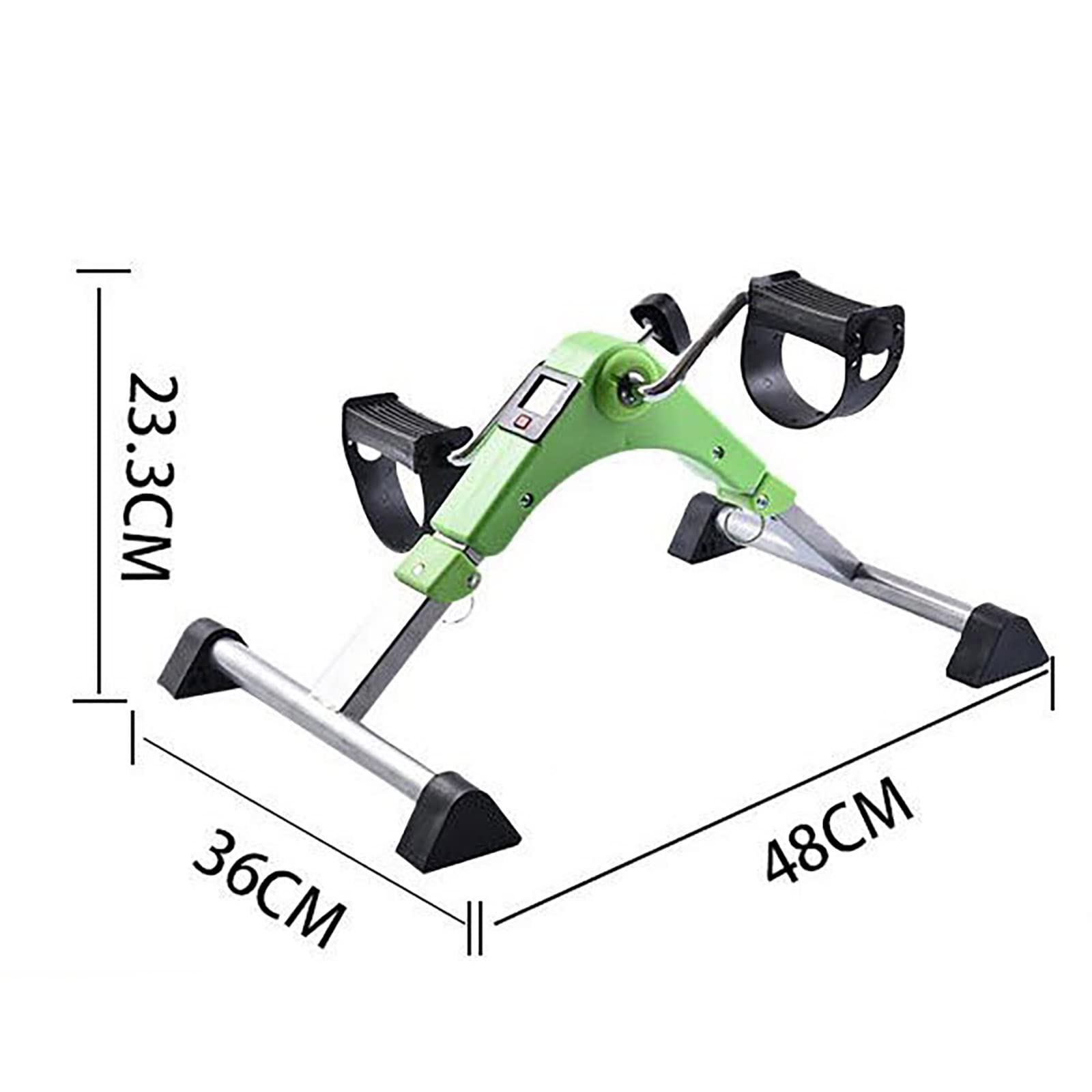 Mini Bicicleta estática, ejercitador de Pedales con Resistencia Variable, Equipo de rehabilitación de Fitness Plegable y Ajustable para Personas Mayores, Ancianos