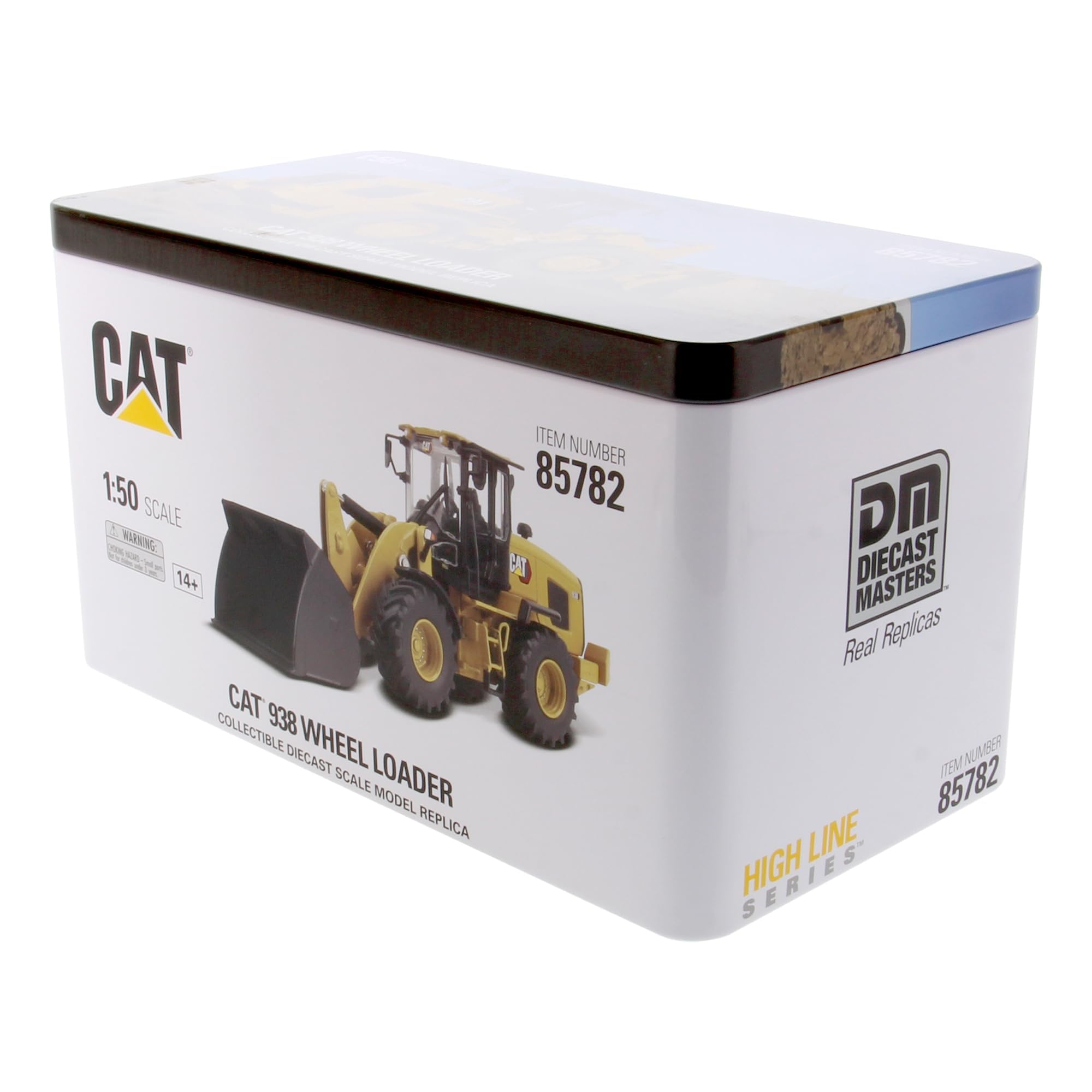 Diecast Masters 1:50 Scale Model Cat 938 Wheel Loader, 85782