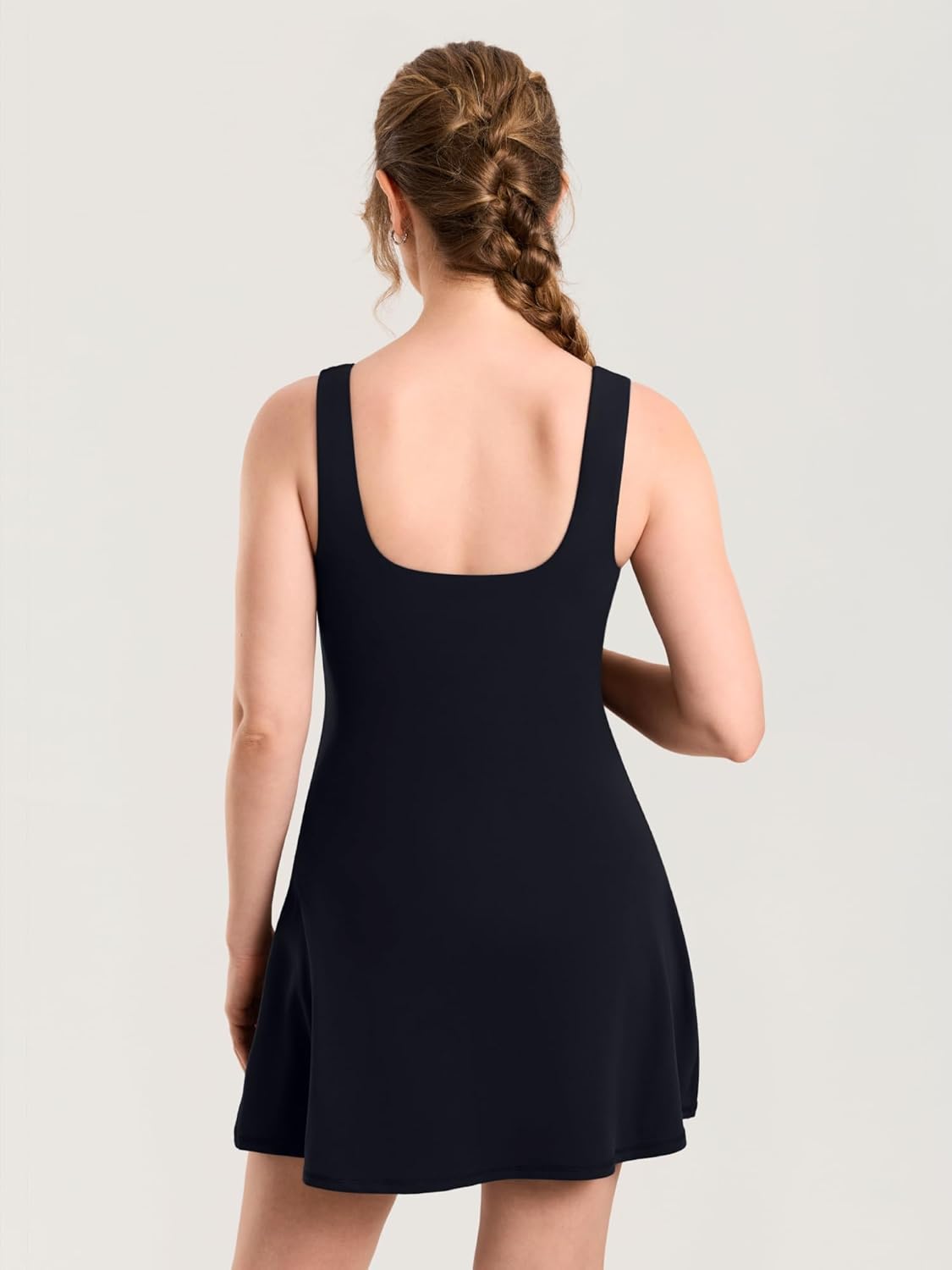 MOMANDA Women Sleeveless Maternity Dress Summer Tank Square Neck Casual Pregnancy Dress - Image 5