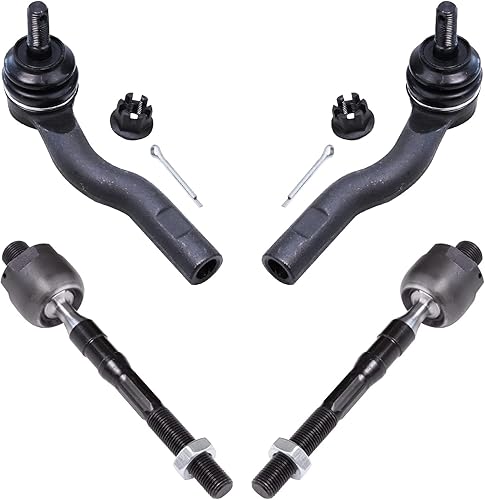 Miniatura 100 de Detroit Axle - 4 barras de acoplamiento delanteras para Chevrolet Trailblazer GMC Envoy 2002-2009 2003 2004 2005 2006 2007 2008 Reemplazo de