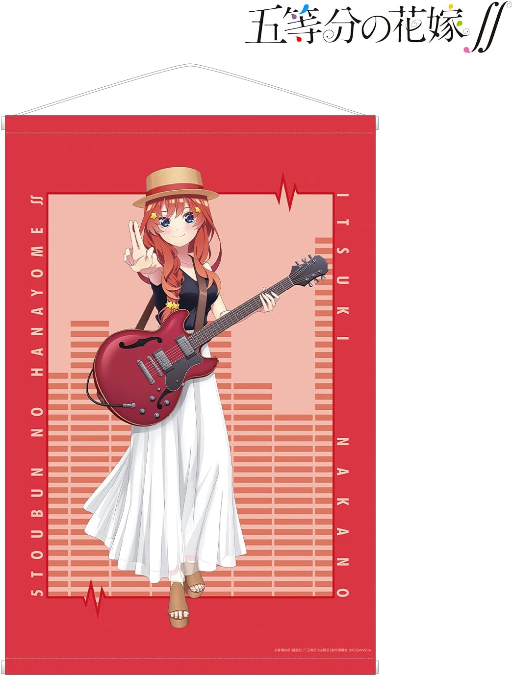 Amazon Tvアニメ 五等分の花嫁 描き下ろしイラスト 中野五月 ギター演奏ver B2タペストリー アニメ 萌えグッズ 通販