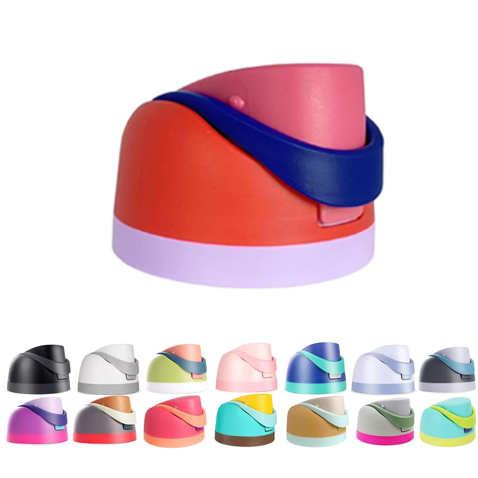 Replacement Lid for Owala Freesip, One Button Water Bottle Top Replacement Cap Compatible with Owala Cup 16oz 24oz 32oz 40oz, Leakproof Lids Accessory，BPA-Free，No Water Leakage