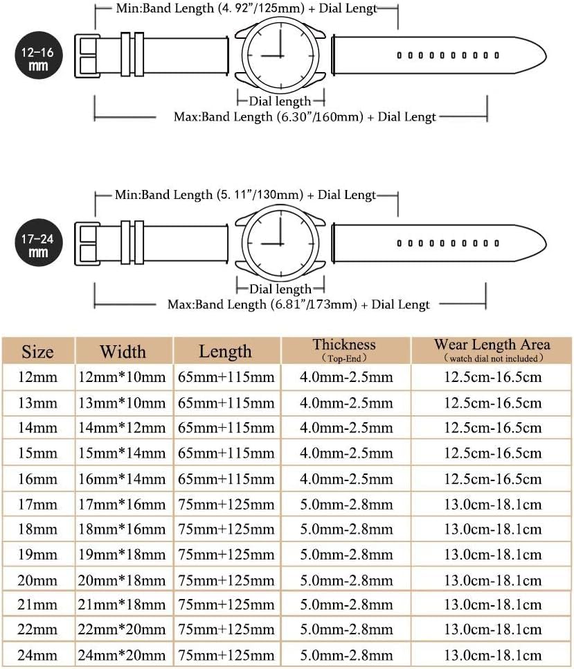 Image of Butterfly Lock Watch Strap Clasp, Stainless Steel, Silver, 18mm /20mm /22mm, Replacement Buckle for Watch Bands