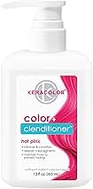 Keracolor Color + Clenditioner 3-in-1 Color-Depositing Conditioner, Gently Cleanses & Conditions, Semi-Permanent Hair Color, 23 Shades, 12 Fl Oz