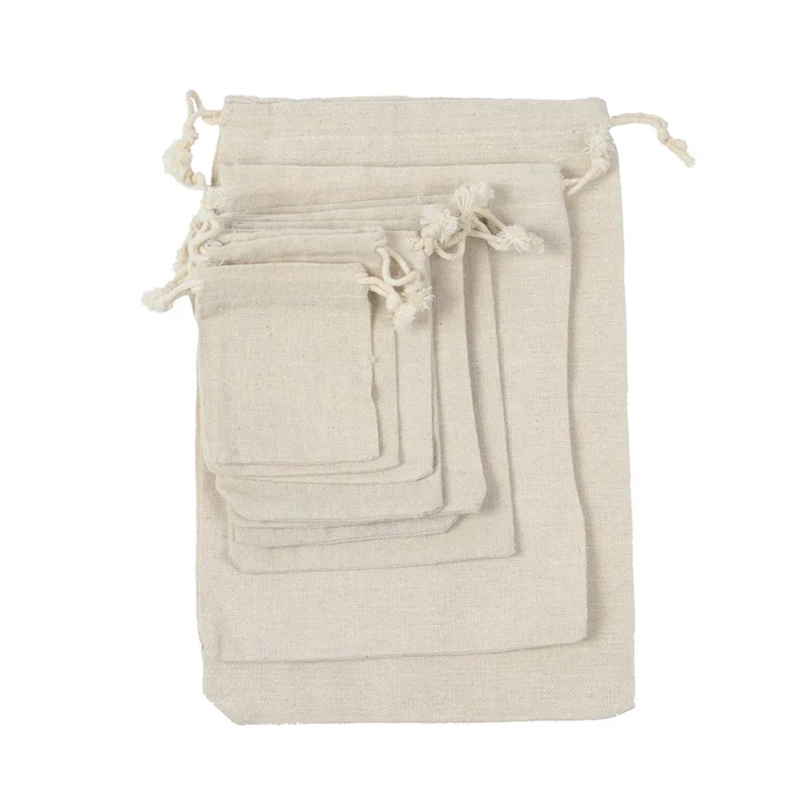 sac en coton à cordon Pot De Cordon Serrage Sacs Pochette En Tissu À Cadeaux Avec Sac Rangement(15x20cm)