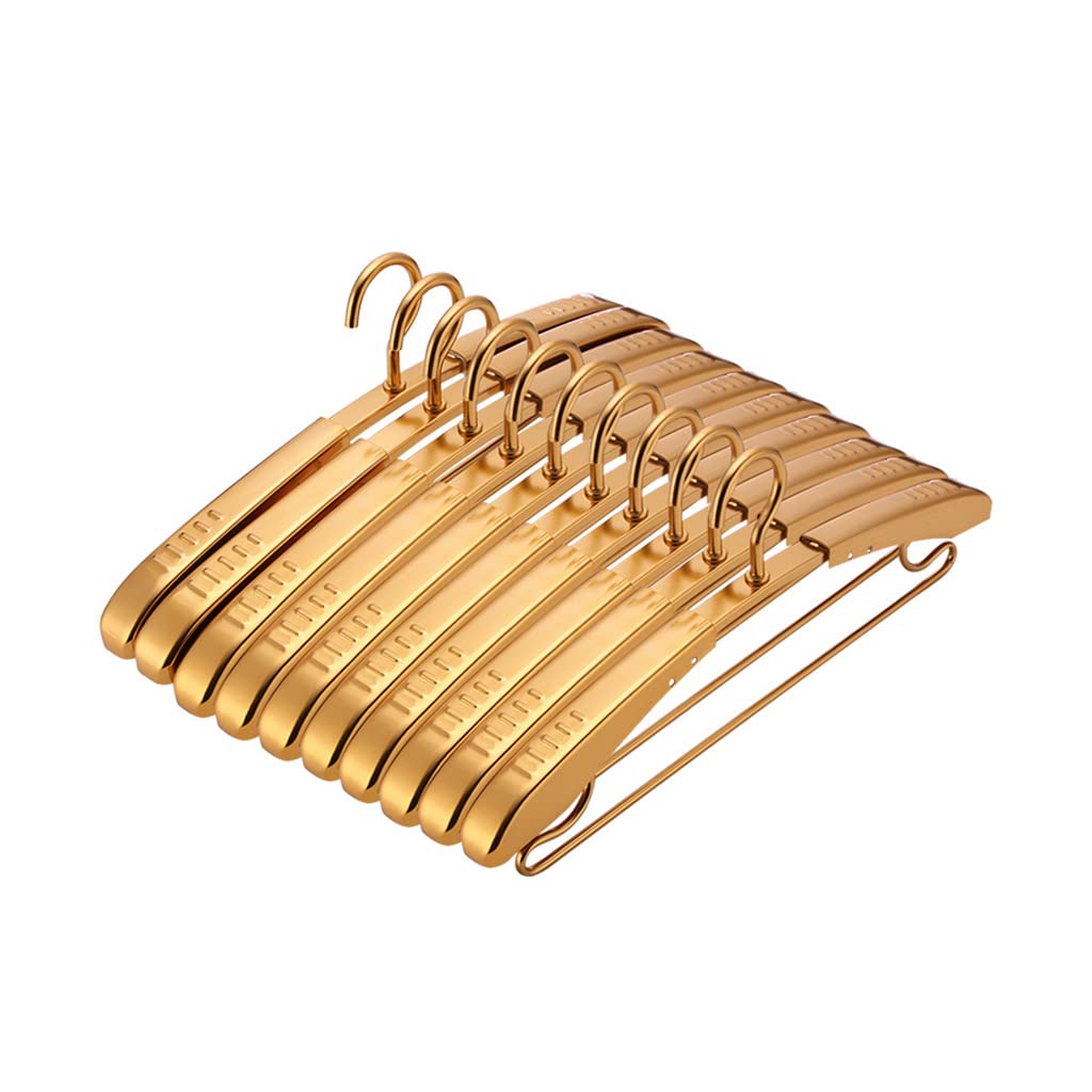 TXGJWRA Space Saving Hangers for Clothes Pack of 10 Space Saving Hangers Wooden Clothes Hangers Non-Slip Coat Hangers Ideal for Adult Hangers Coat,B