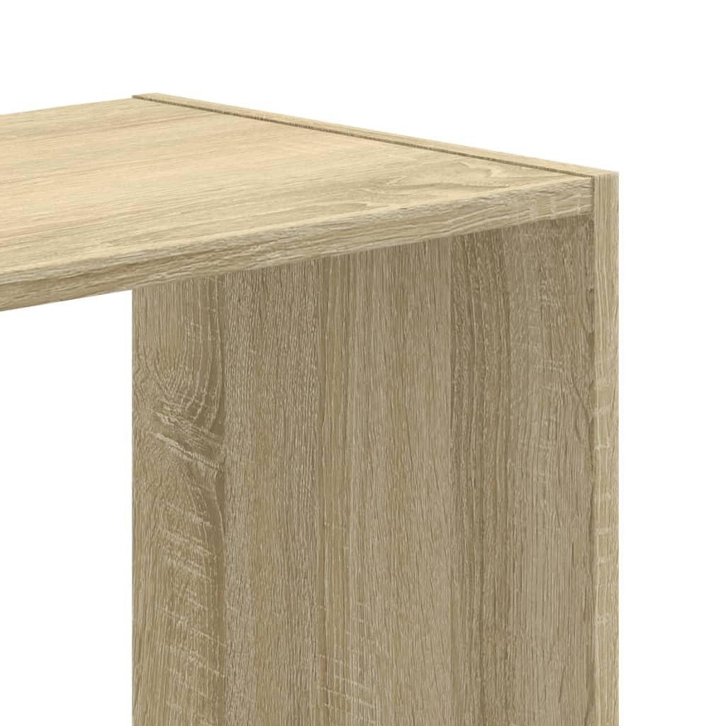 Generisch Bücherregal Sonoma-Eiche 102x32x102 cm Holzwerkstoff,Möbel,Regalsysteme,Bücherregale Bücherschränke-852818