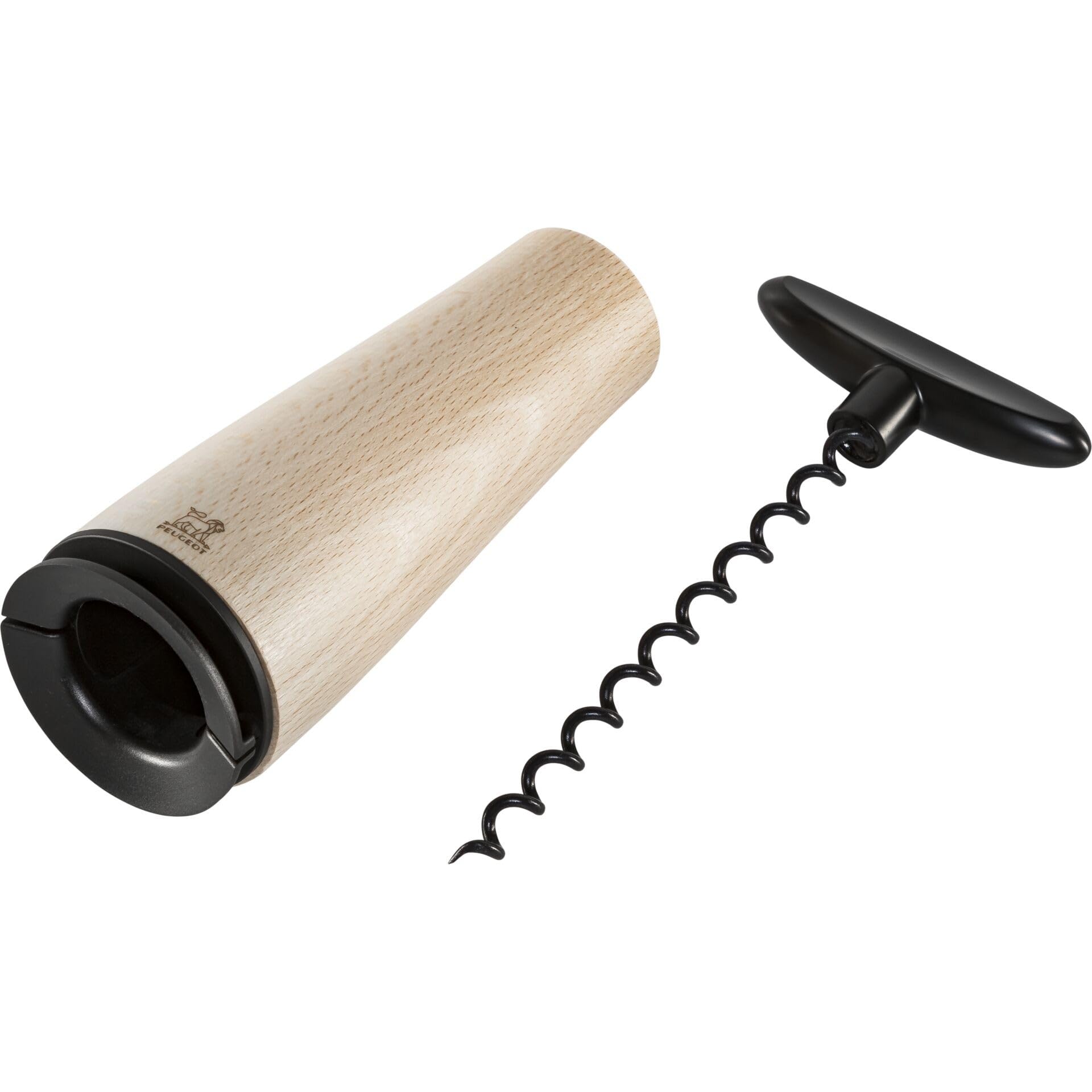 Peugeot 200572 Vigne Korkenzieher, Holz, 6,5 x 6,5 x 18 cm