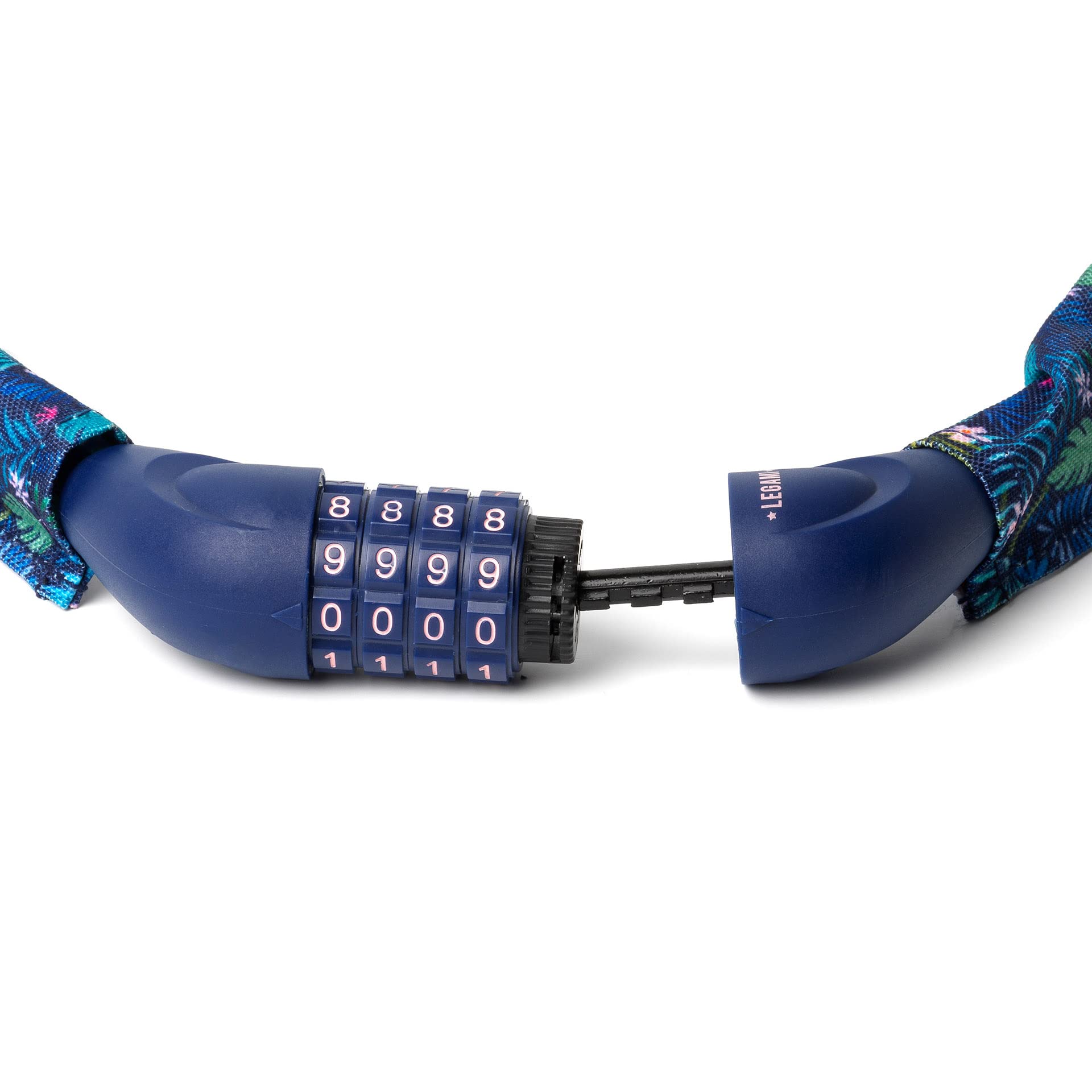 Lucchetto Per Bici Con Combinazione Numerica - Anti Furto, Impermeabile E Personalizzabile Con Stampa Daisy - Foto 5