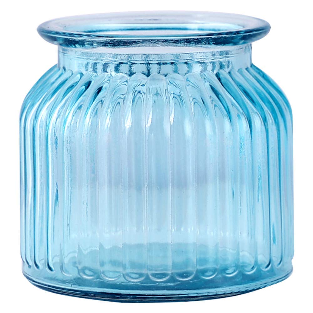 Vase en verre de style sculpture ornementale pour bouquet haut de gamme