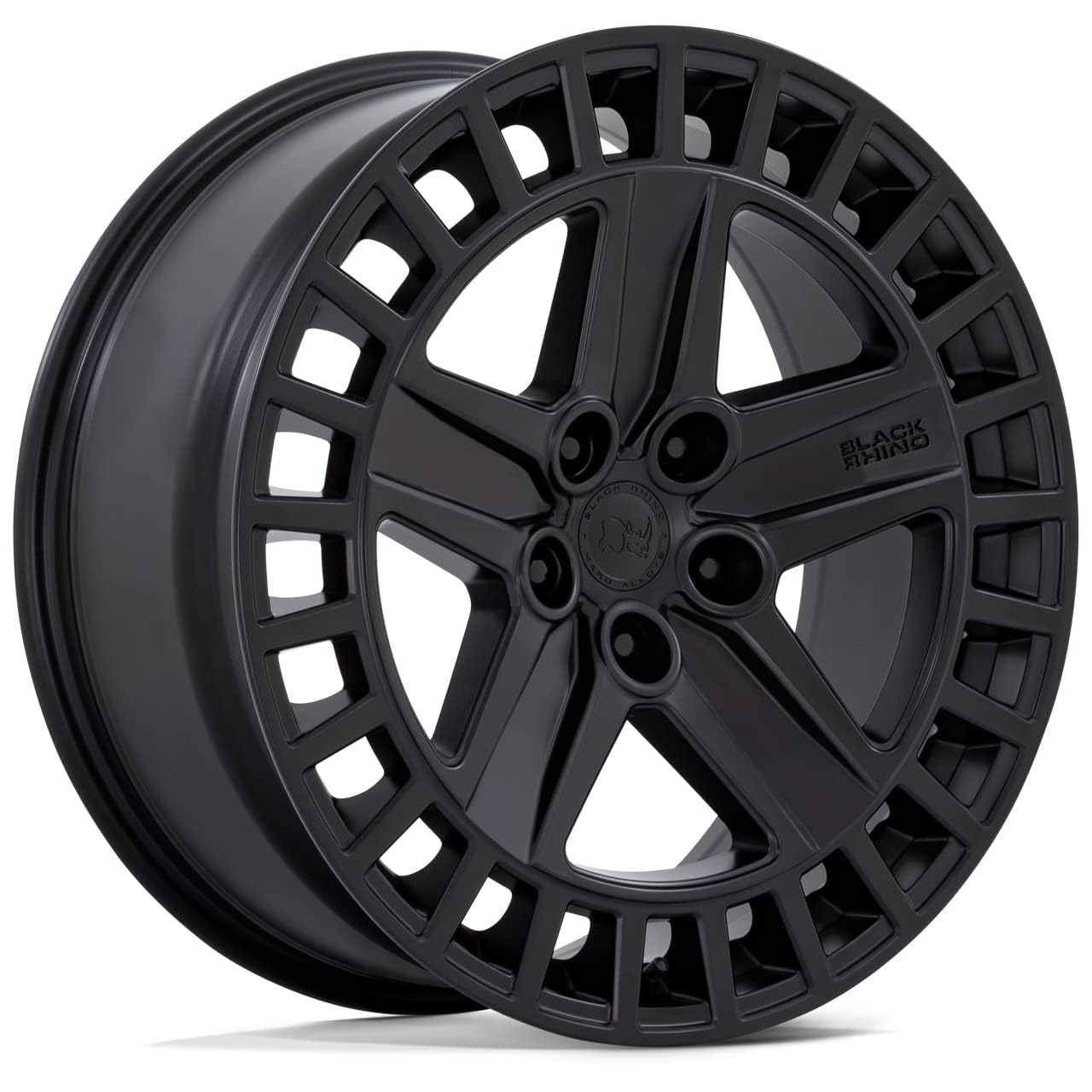 Amazon.com: 18x8.5 Black Rhino Alston Matte Black Wheel 5x4.5