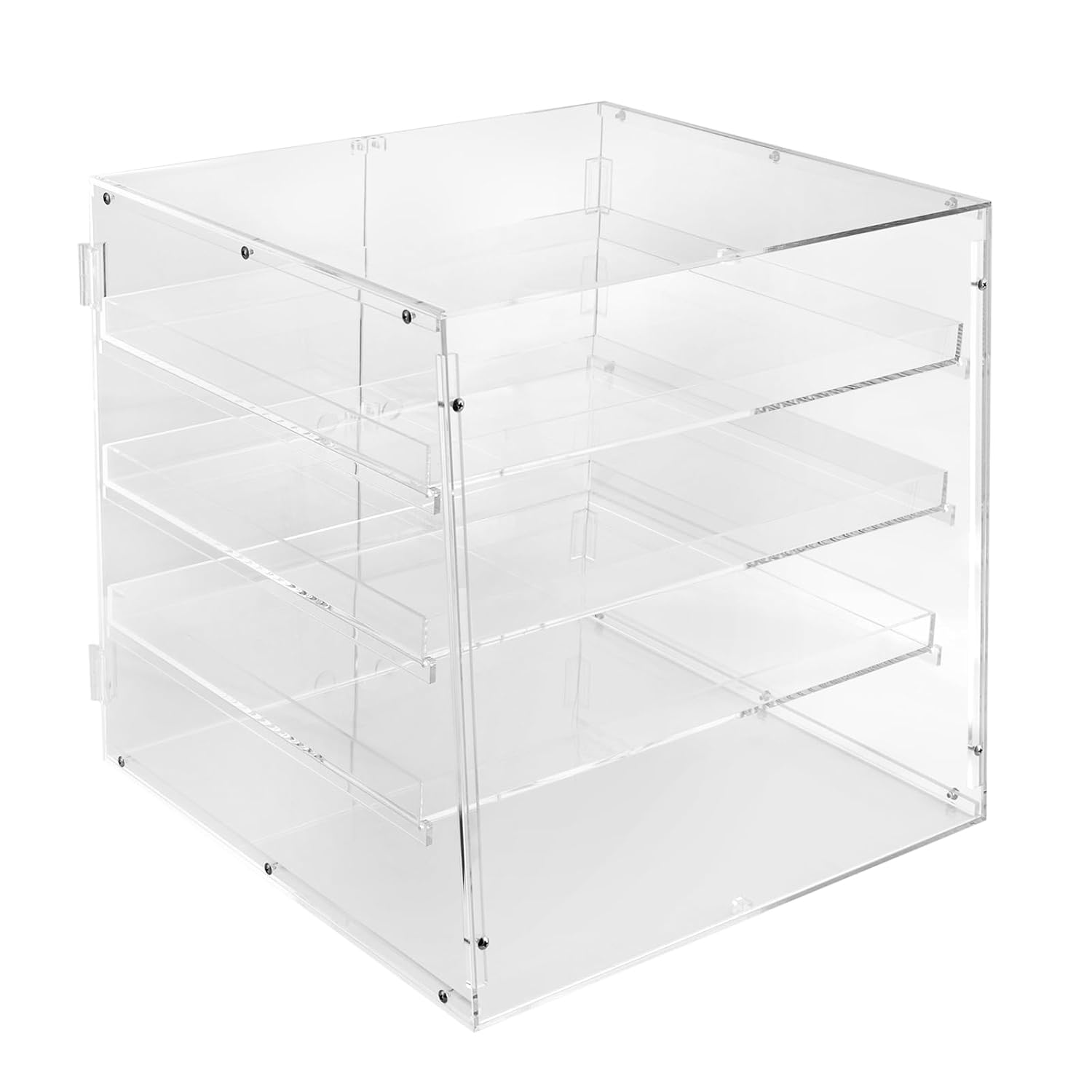 Acrylic Bakery Display Case, Commercial Bakery Pastry Display Case, Countertop Acrylic Dessert Display Shelf for Bakeries, Coffee Shops