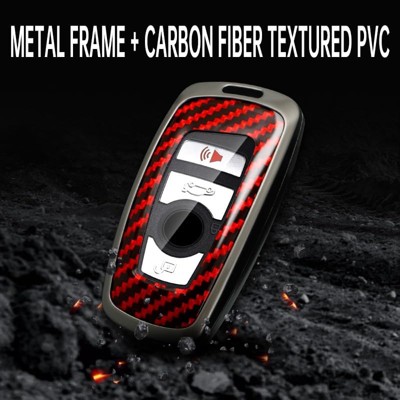 Miniatura 5 de Funda para llavero BMW, funda para llavero, funda para llavero, compatible con BMW 5 6 7 X1 X2 X3 X5 X6 X7