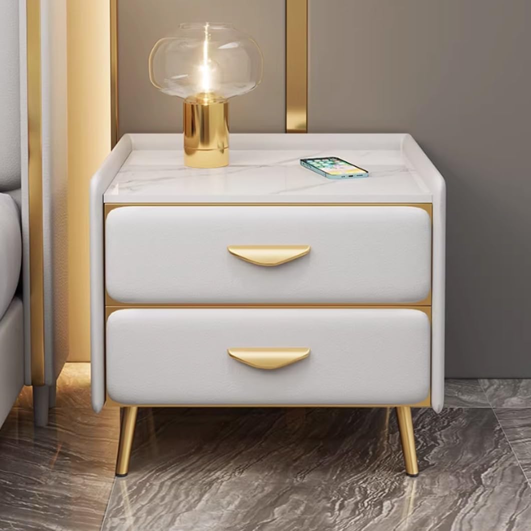 Table de chevet minimaliste bois et metal aux finitions epurees pour interieur moderne