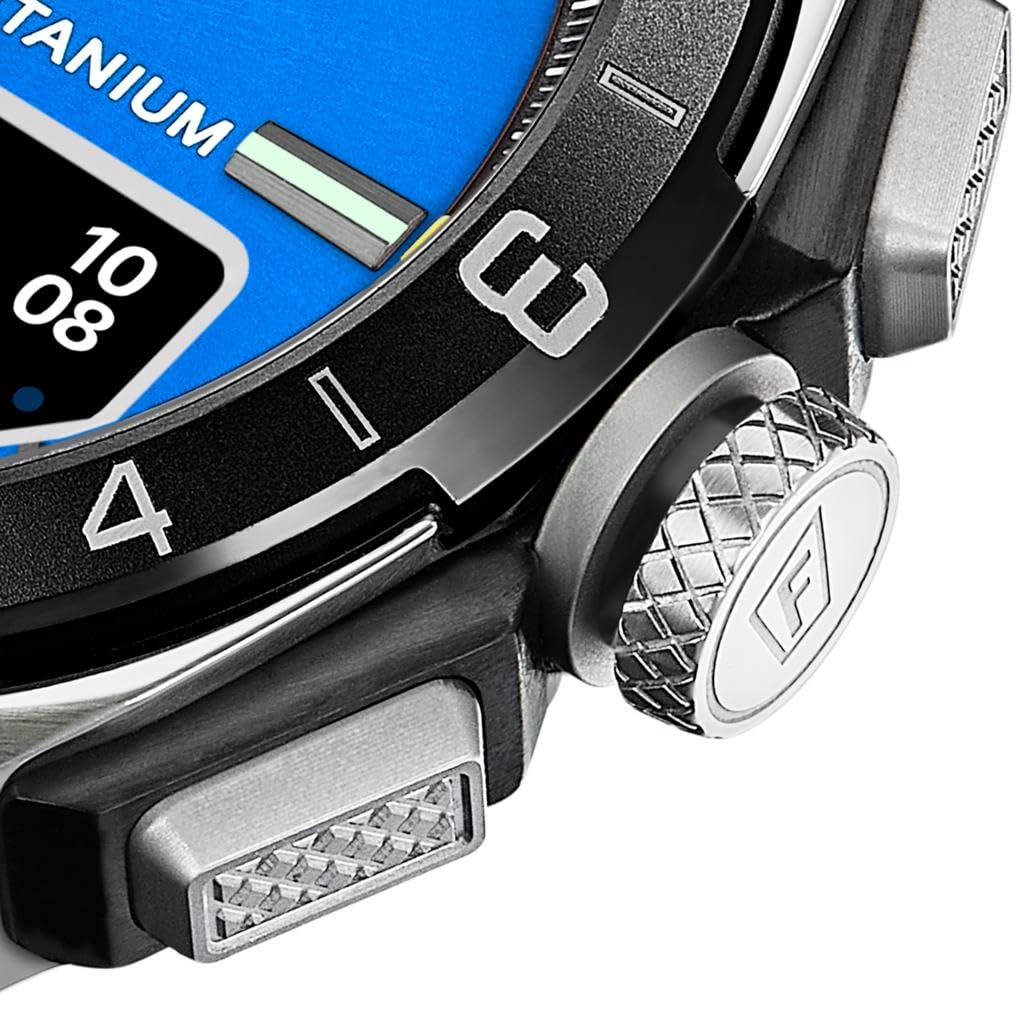 Festina Montre Connectée Hybride Homme - Bracelet Caoutchouc - Suivi Pas, Musique, Notifications - Autonomie 10 Jours - F23000 Connected D