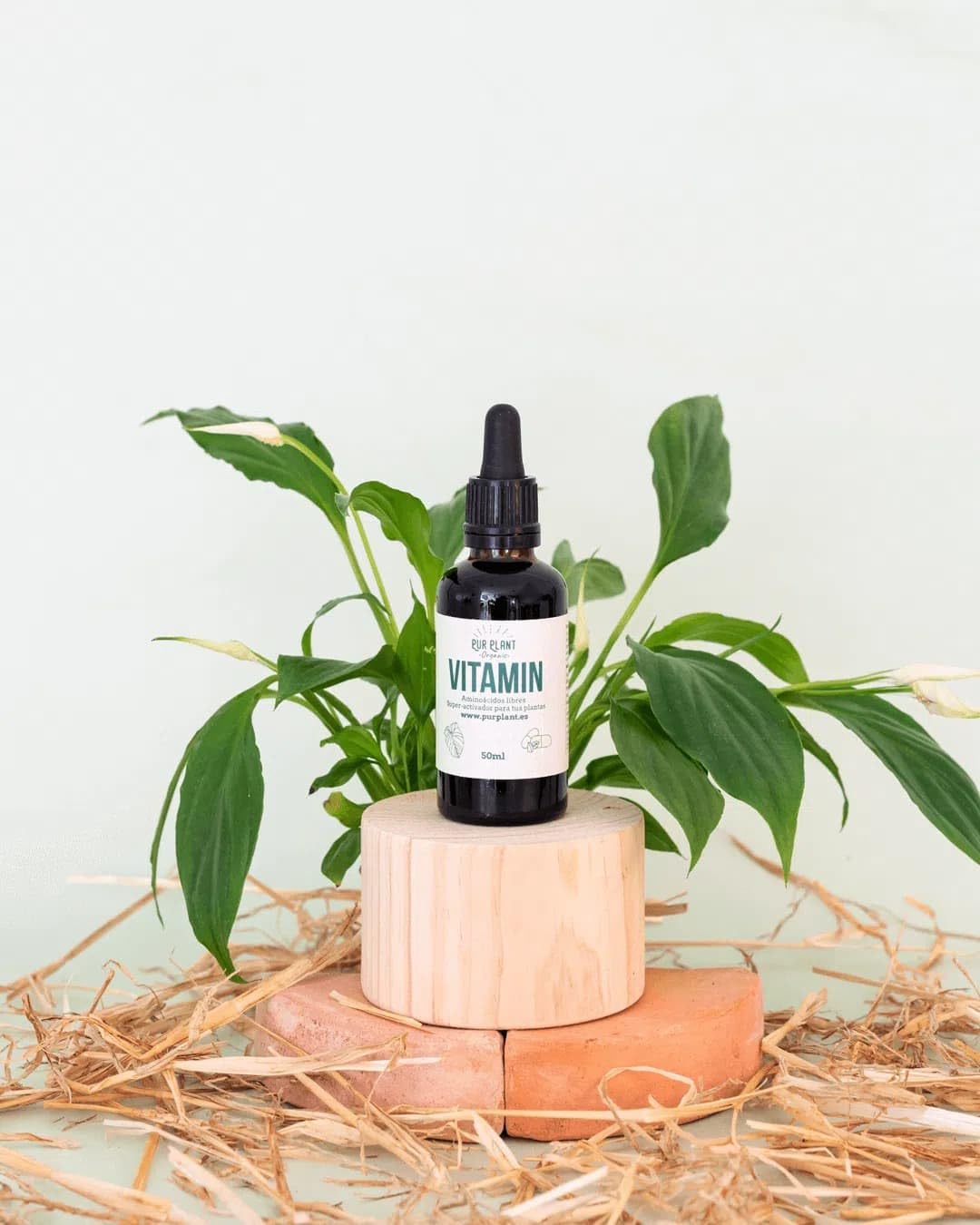 PUR PLANT Vitamin Aminoácidos Libres 50 ml | Superactivador Natural para Plantas | Recuperación y Estimulación Vegetal