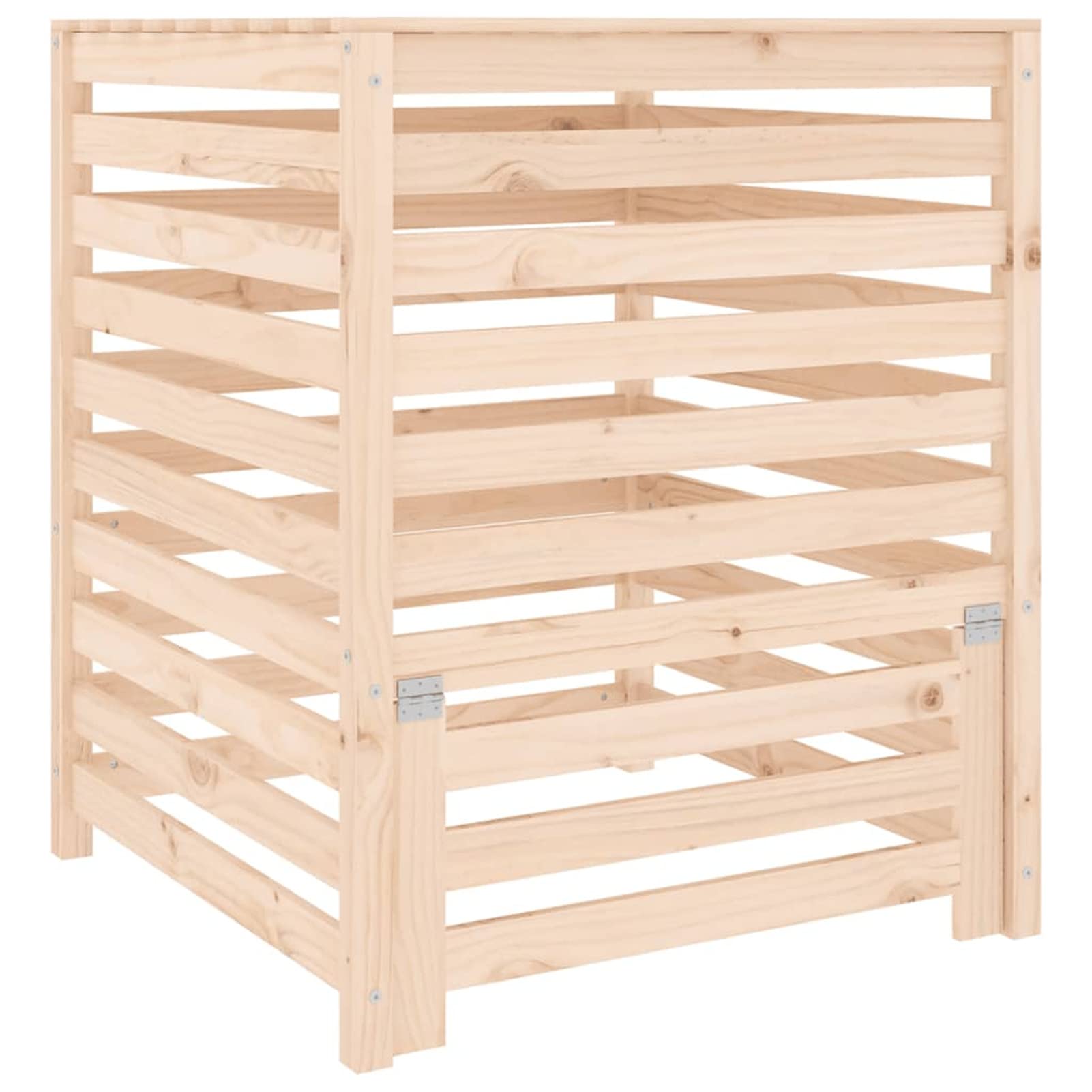 Composteur En Bois De Pin Blanc Massif 82,5x82,5x99,5 Cm | Leroy
